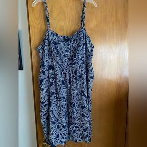 Torrid size 4 navy blue dress